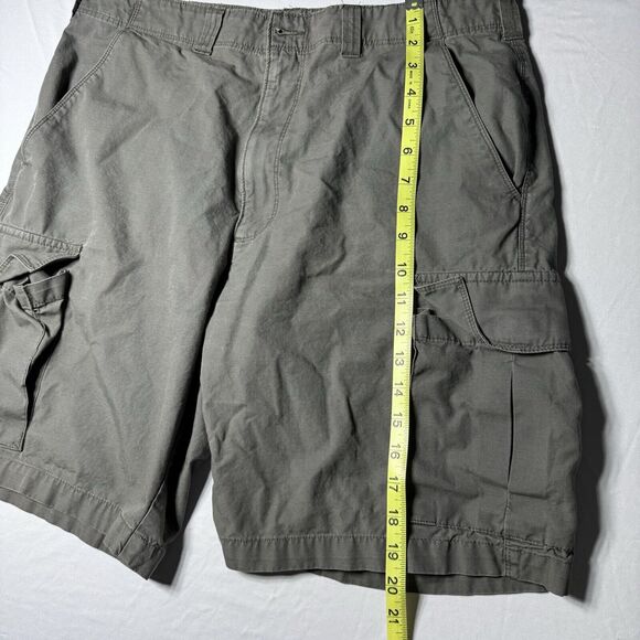 Woolrich Cargo Shorts Mens 34 Gray Lightweight Outdoor Hiking - Picture 12 of 15